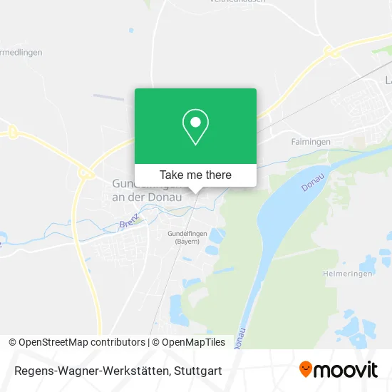 Карта Regens-Wagner-Werkstätten