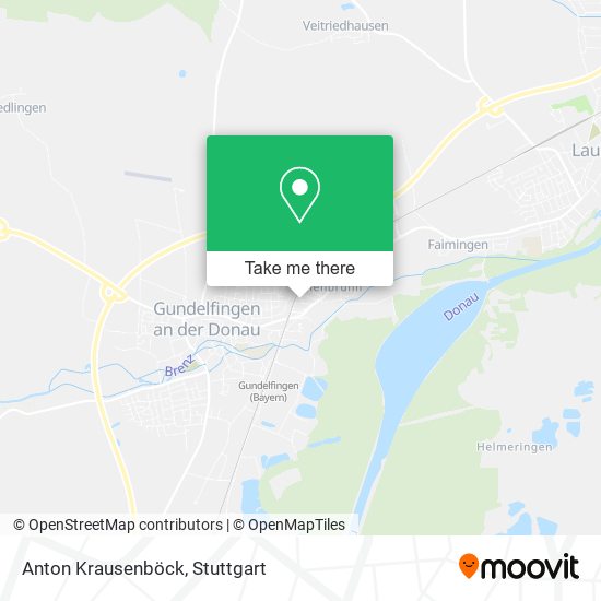 Anton Krausenböck map