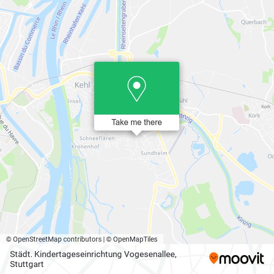 Städt. Kindertageseinrichtung Vogesenallee map