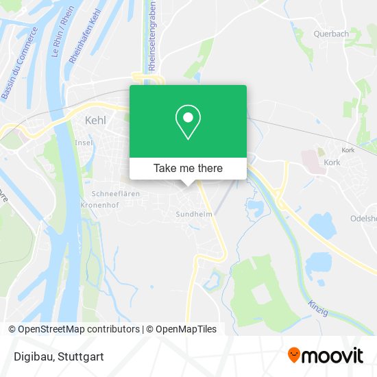 Digibau map