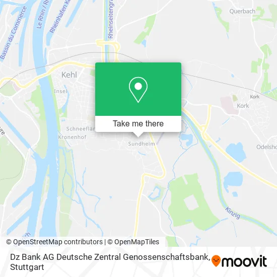 Карта Dz Bank AG Deutsche Zentral Genossenschaftsbank