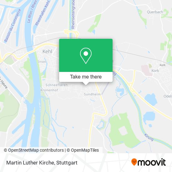 Martin Luther Kirche map