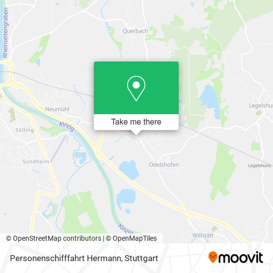 Personenschifffahrt Hermann map