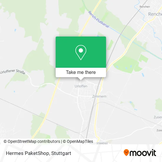 Карта Hermes PaketShop