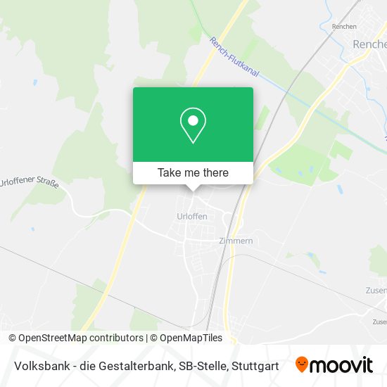 Volksbank - die Gestalterbank, SB-Stelle map