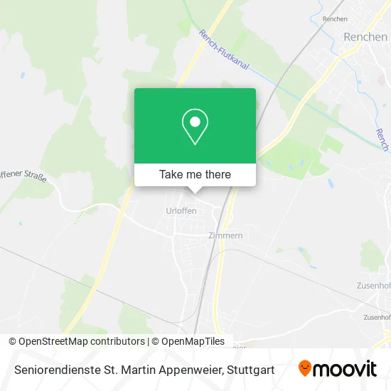 Карта Seniorendienste St. Martin Appenweier