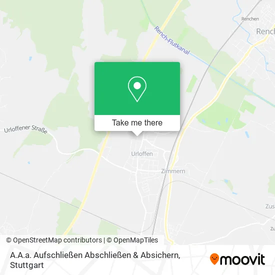 Карта A.A.a. Aufschließen Abschließen & Absichern