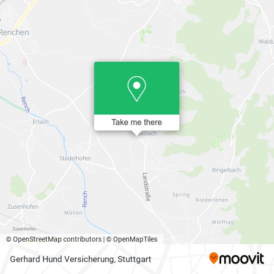 Gerhard Hund Versicherung map