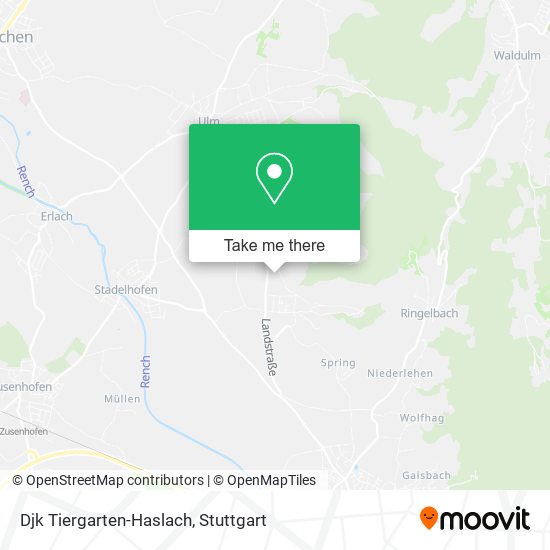 Djk Tiergarten-Haslach map