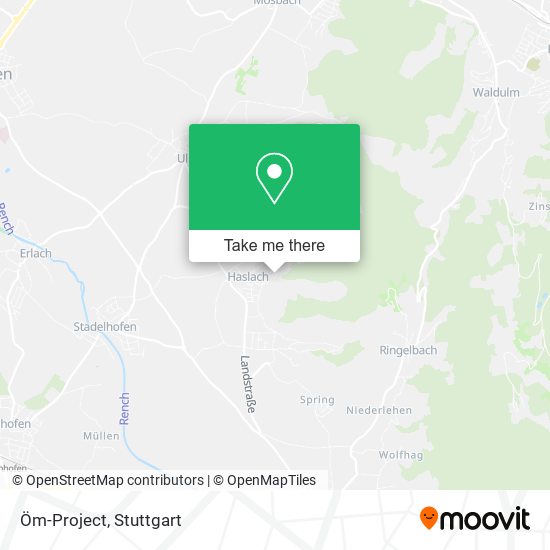 Öm-Project map