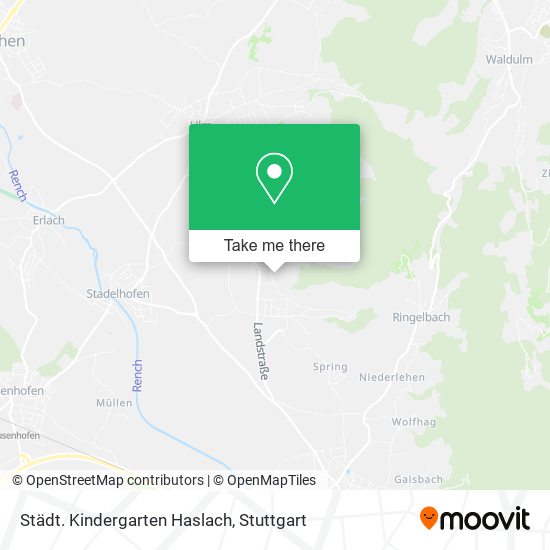 Städt. Kindergarten Haslach map