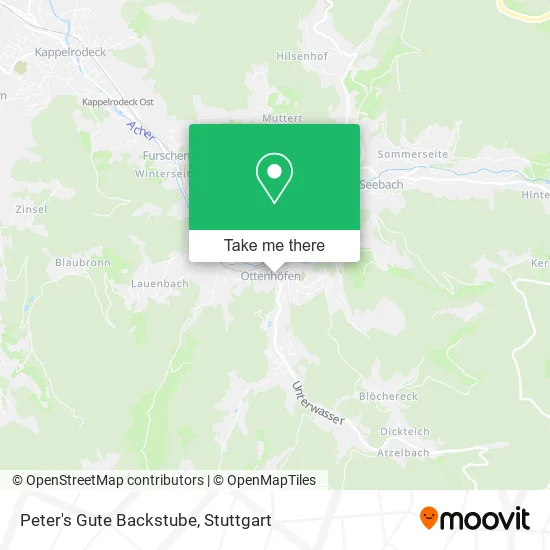Карта Peter's Gute Backstube