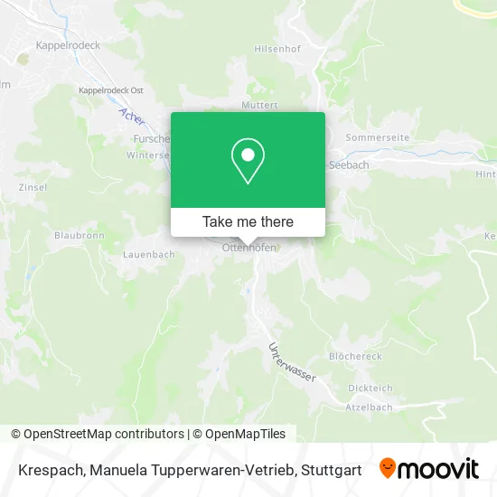 Карта Krespach, Manuela Tupperwaren-Vetrieb