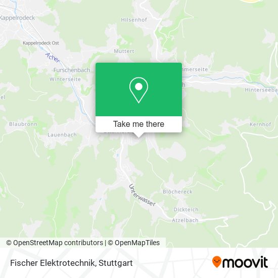 Fischer Elektrotechnik map