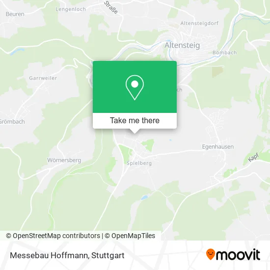 Карта Messebau Hoffmann