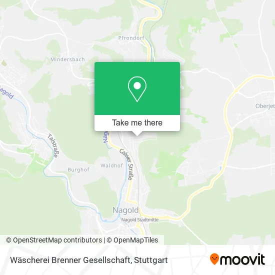 Карта Wäscherei Brenner Gesellschaft