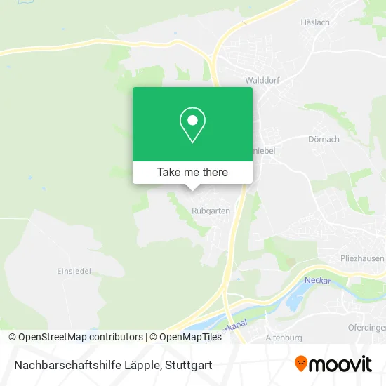 Карта Nachbarschaftshilfe Läpple