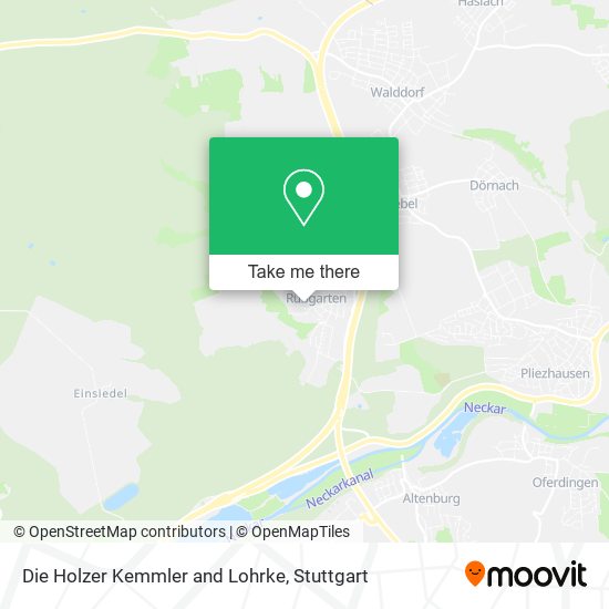 Die Holzer Kemmler and Lohrke map