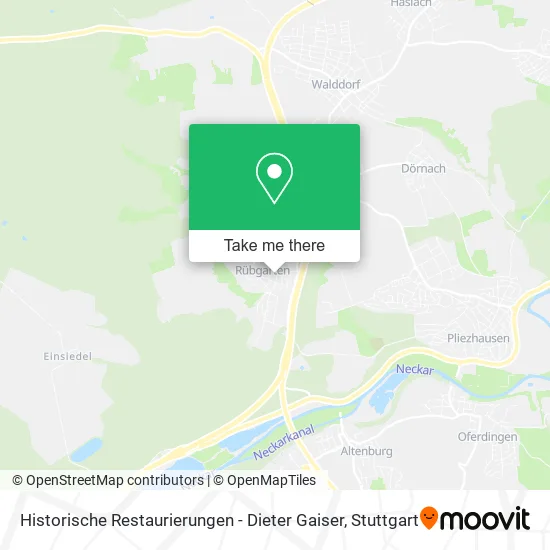 Карта Historische Restaurierungen - Dieter Gaiser