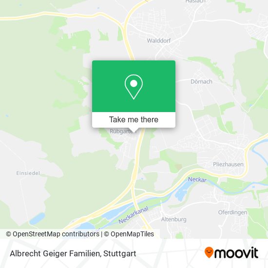 Albrecht Geiger Familien map