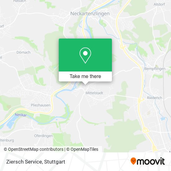 Карта Ziersch Service