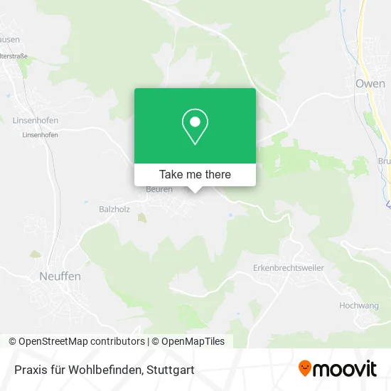 Карта Praxis für Wohlbefinden