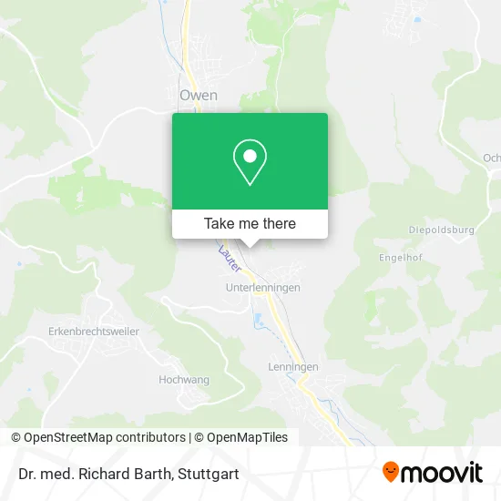Карта Dr. med. Richard Barth