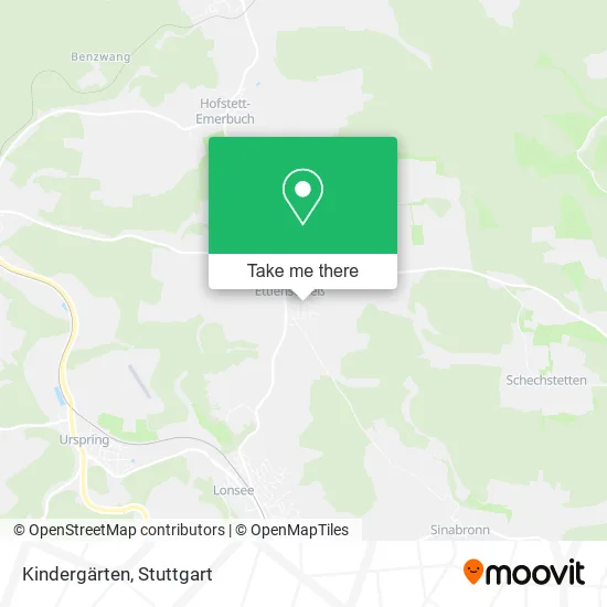 Карта Kindergärten