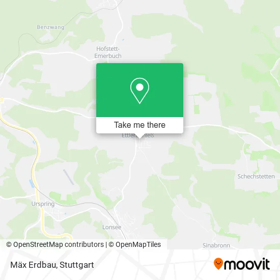 Карта Mäx Erdbau