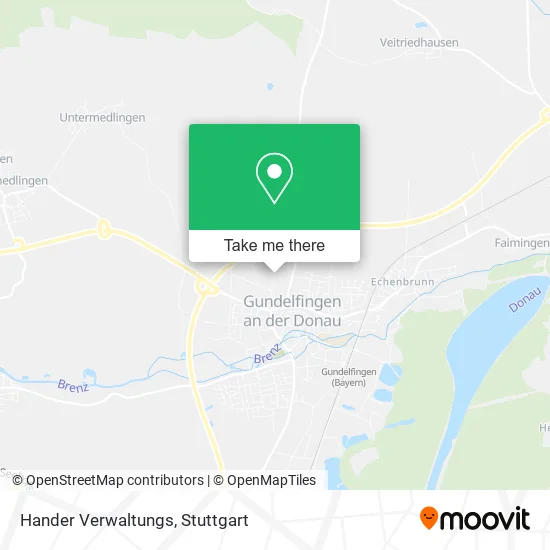 Карта Hander Verwaltungs