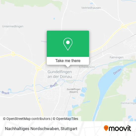Карта Nachhaltiges Nordschwaben