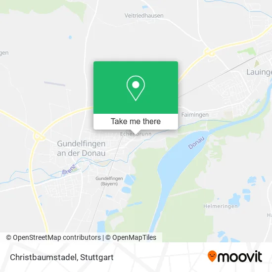 Карта Christbaumstadel