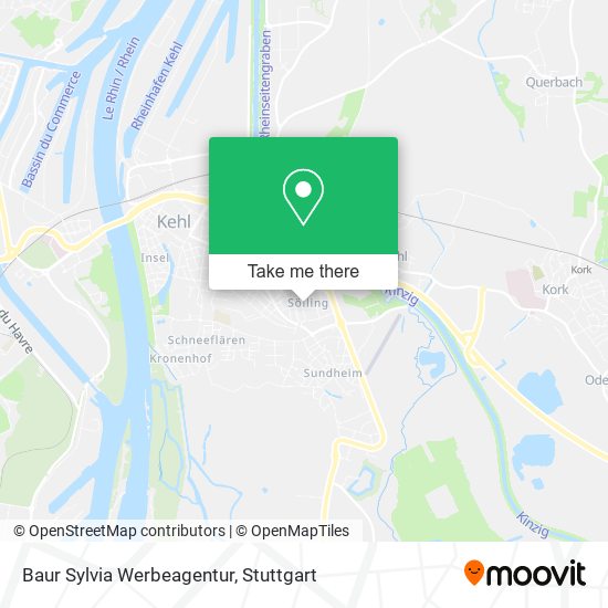 Baur Sylvia Werbeagentur map