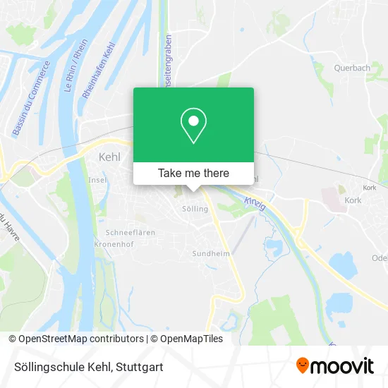 Карта Söllingschule Kehl