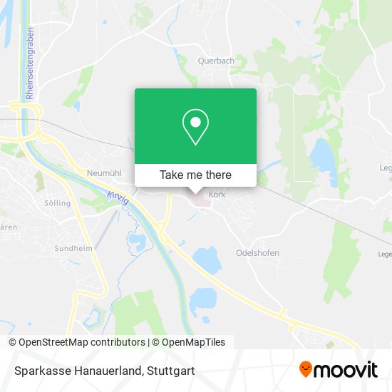Sparkasse Hanauerland map