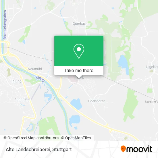 Alte Landschreiberei map
