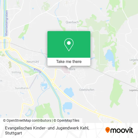 Карта Evangelisches Kinder- und Jugendwerk Kehl