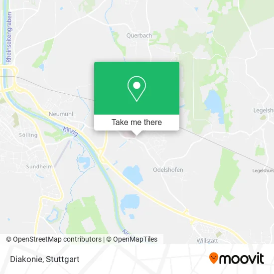 Карта Diakonie