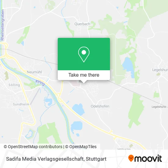 Карта Sadifa Media Verlagsgesellschaft