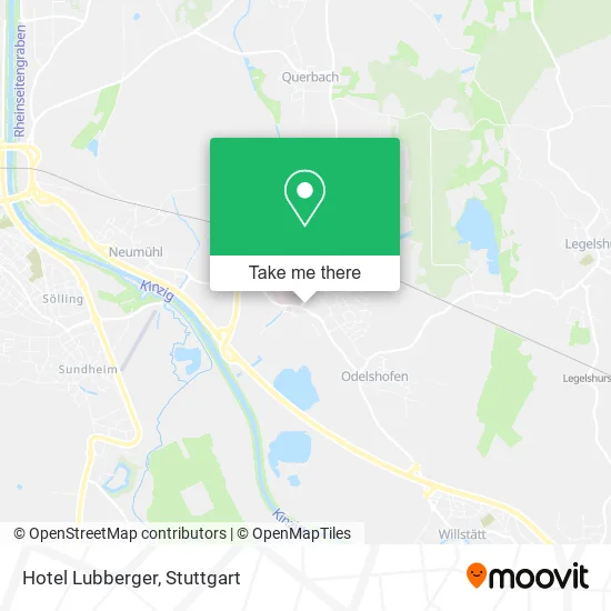 Карта Hotel Lubberger