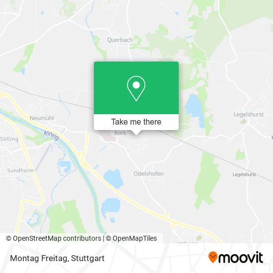 Карта Montag Freitag