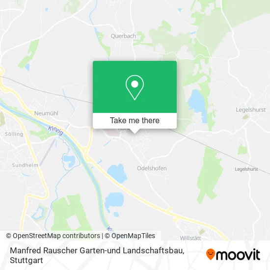 Карта Manfred Rauscher Garten-und Landschaftsbau
