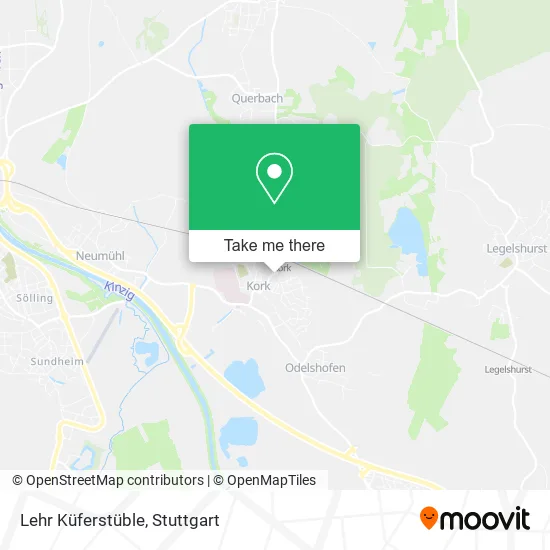 Карта Lehr Küferstüble
