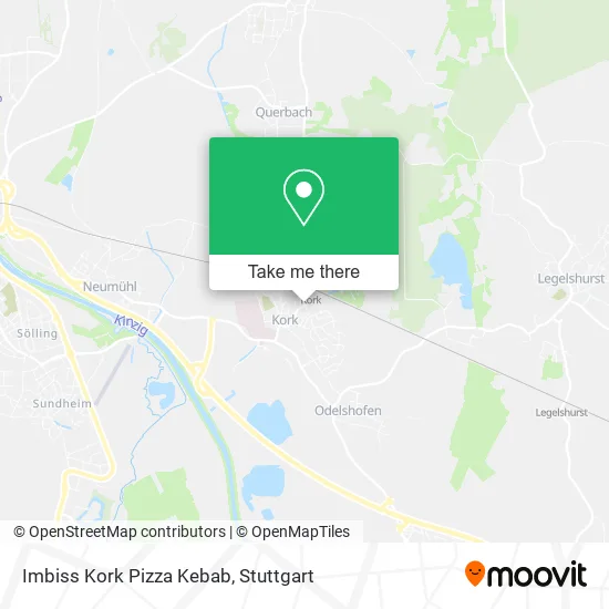 Карта Imbiss Kork Pizza Kebab