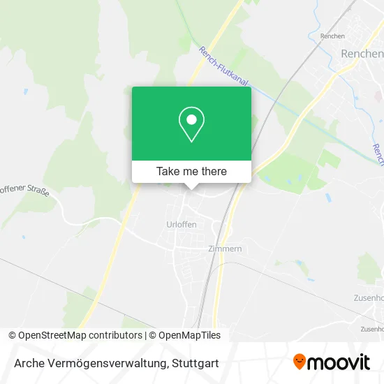 Карта Arche Vermögensverwaltung