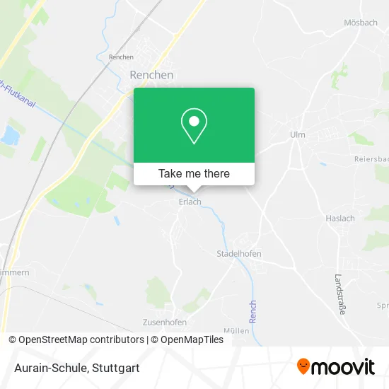 Карта Aurain-Schule