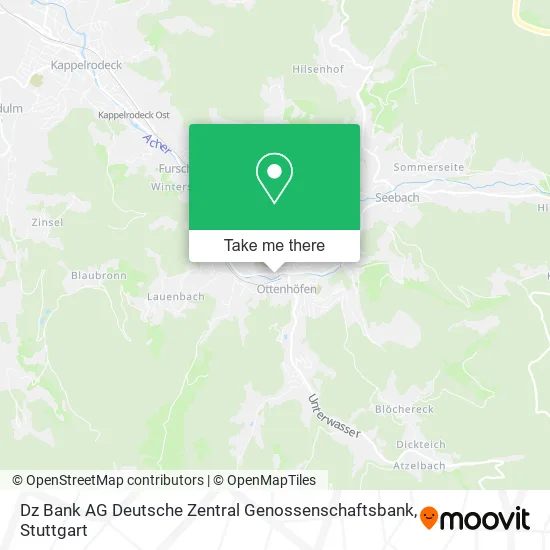 Карта Dz Bank AG Deutsche Zentral Genossenschaftsbank