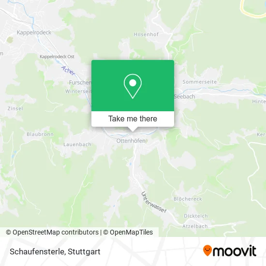 Карта Schaufensterle