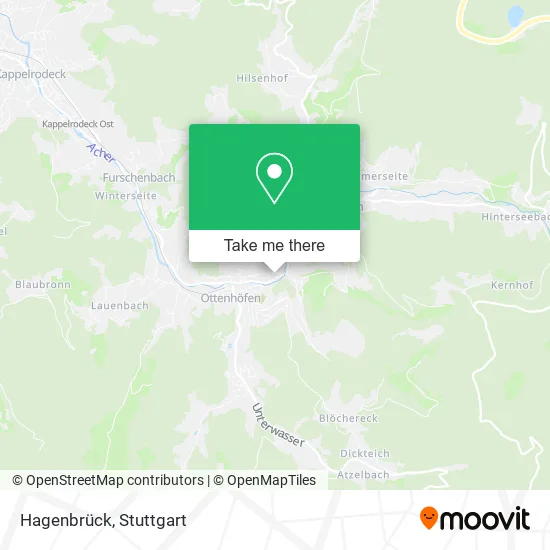 Карта Hagenbrück