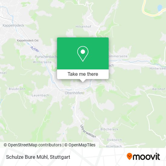 Schulze Bure Mühl map